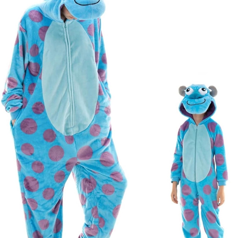 New! Adult Monsters Inc inspired onesie costume